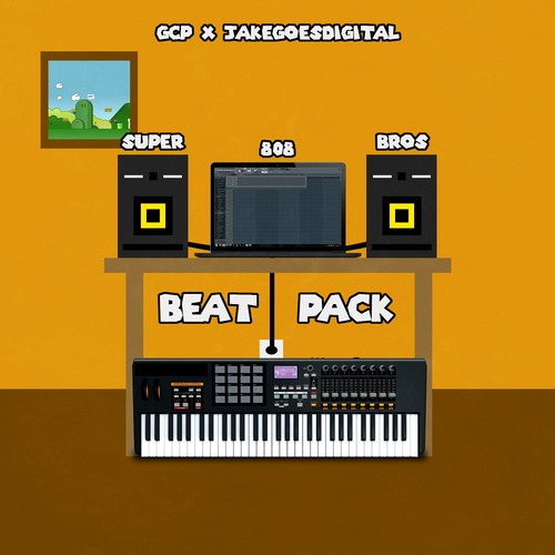 Product picture GCP & JakeGoesDigital Presents: Super 808 Bros - Beat Pack